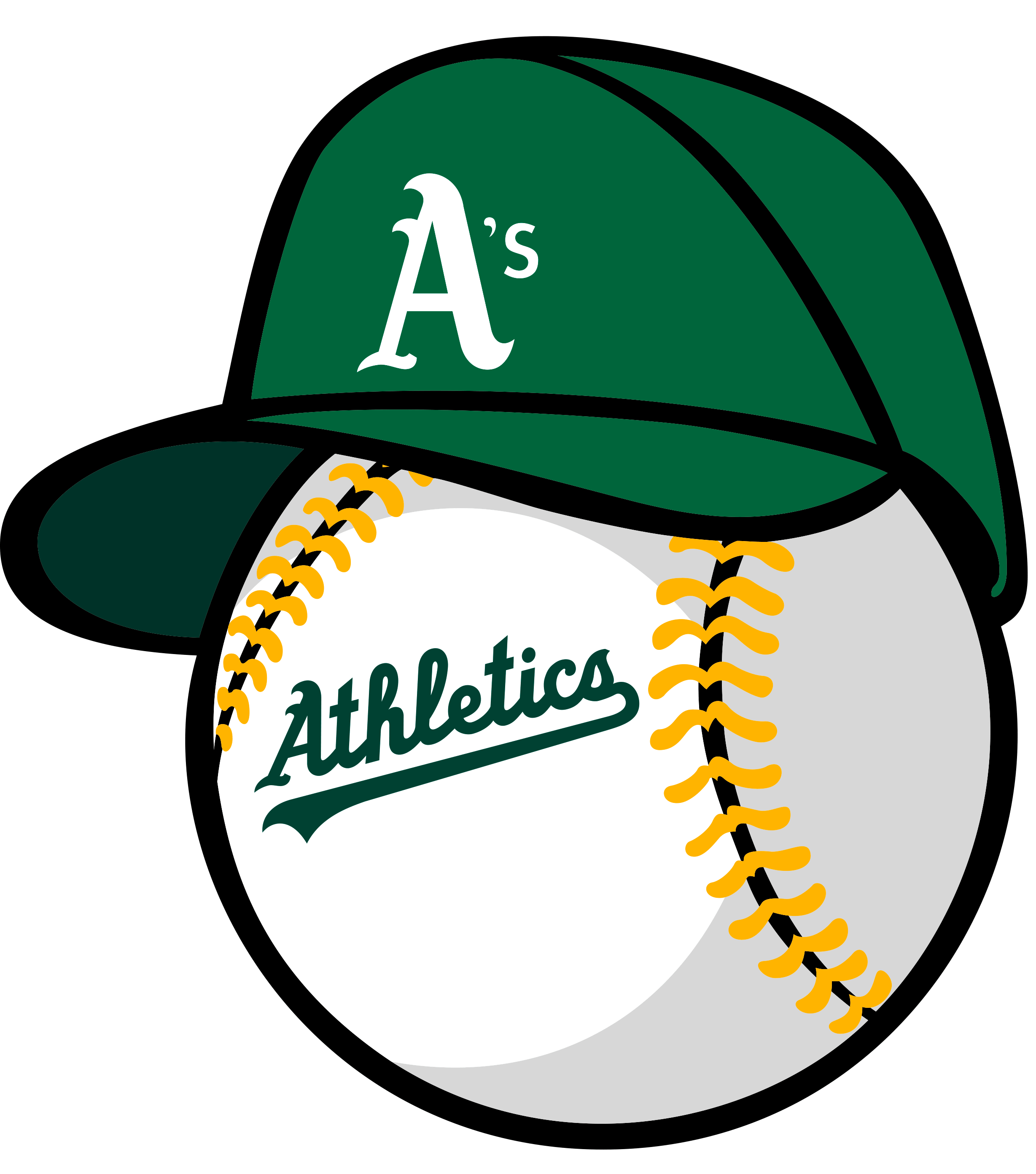 Oakland Athletics PNG Clipart Background