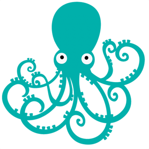 Octopuse Background PNG