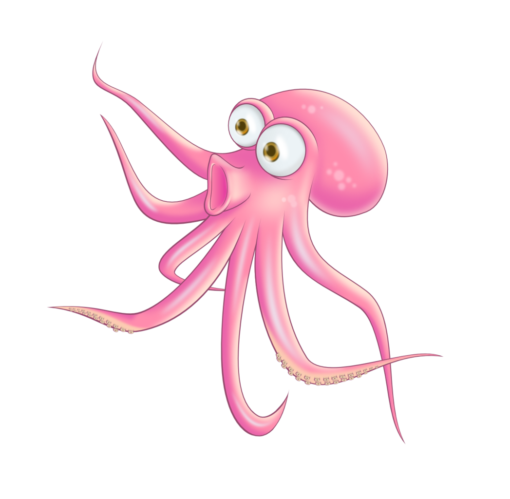Octopuse PNG Clipart Background
