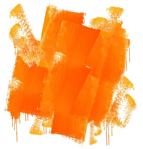Orange Aesthetic Background PNG Image