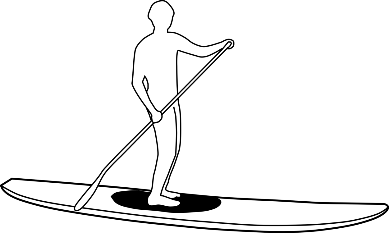 Paddle Boarding PNG HD Quality