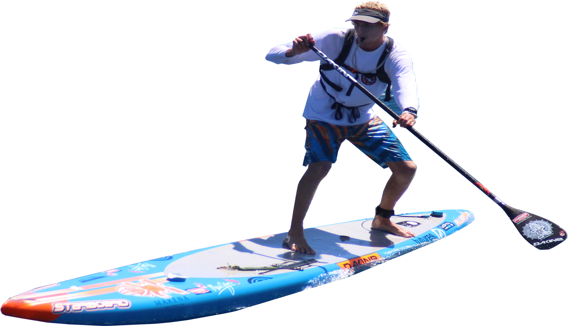 Paddle Boarding Transparent Free PNG