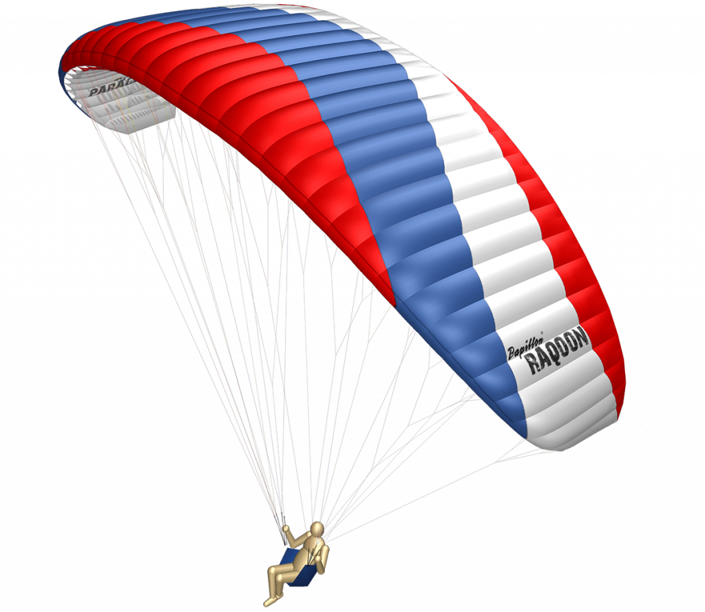 Paragliding Background PNG Image