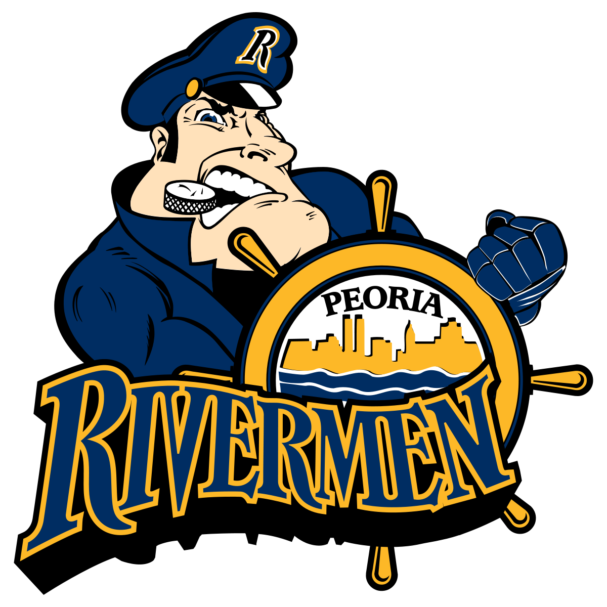 Peoria Rivermen PNG Clipart Background