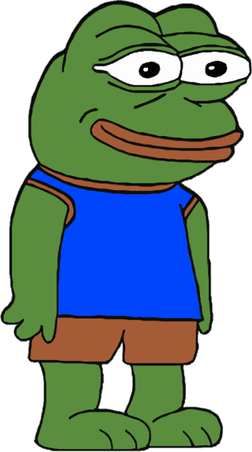 Pepe Sad Clipart Background PNG