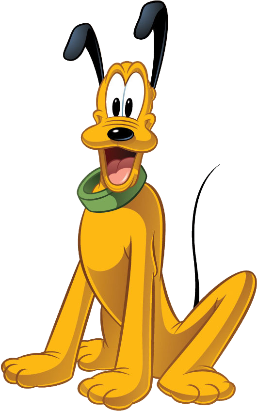 Pluto Disney Background PNG Image