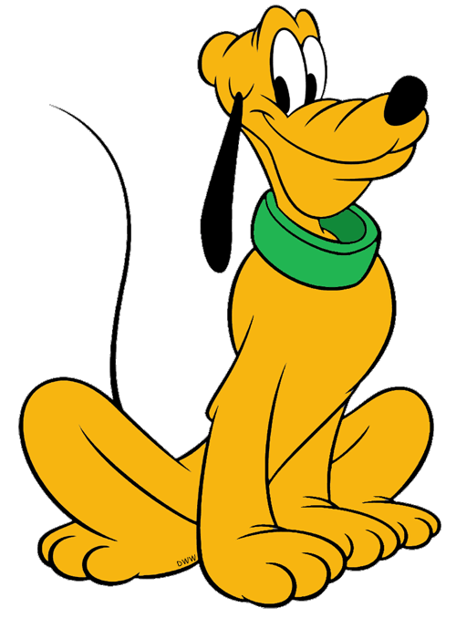Pluto disney PNG pic background