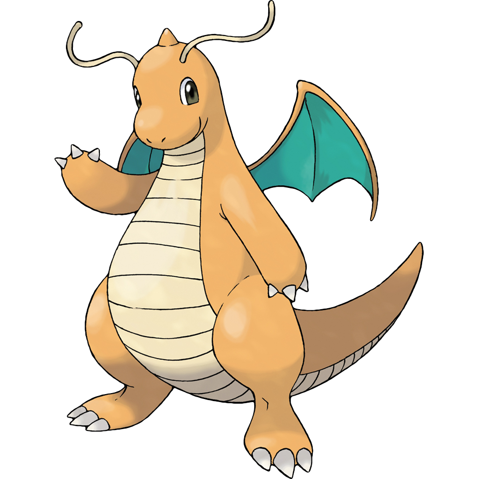Pokémon Dragon Background PNG Image
