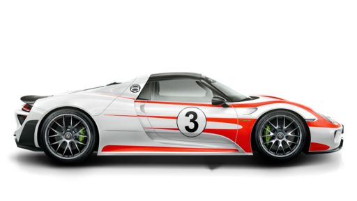 Porsche 918 Spyder Background PNG Image