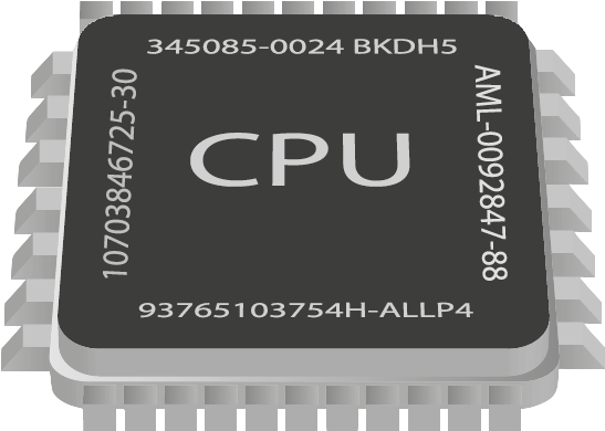 Prozessor-PNG-Hintergrund