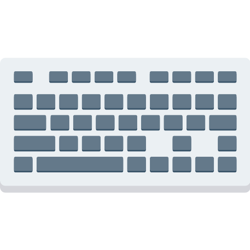 Qwerty Keyboard Transparent Background