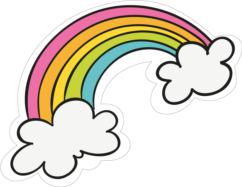 Rainbow Aesthetic Free PNG