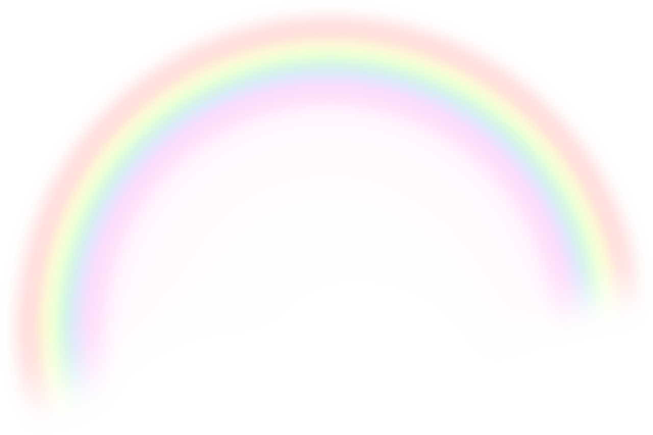 Rainbow Aesthetic PNG Clipart Background