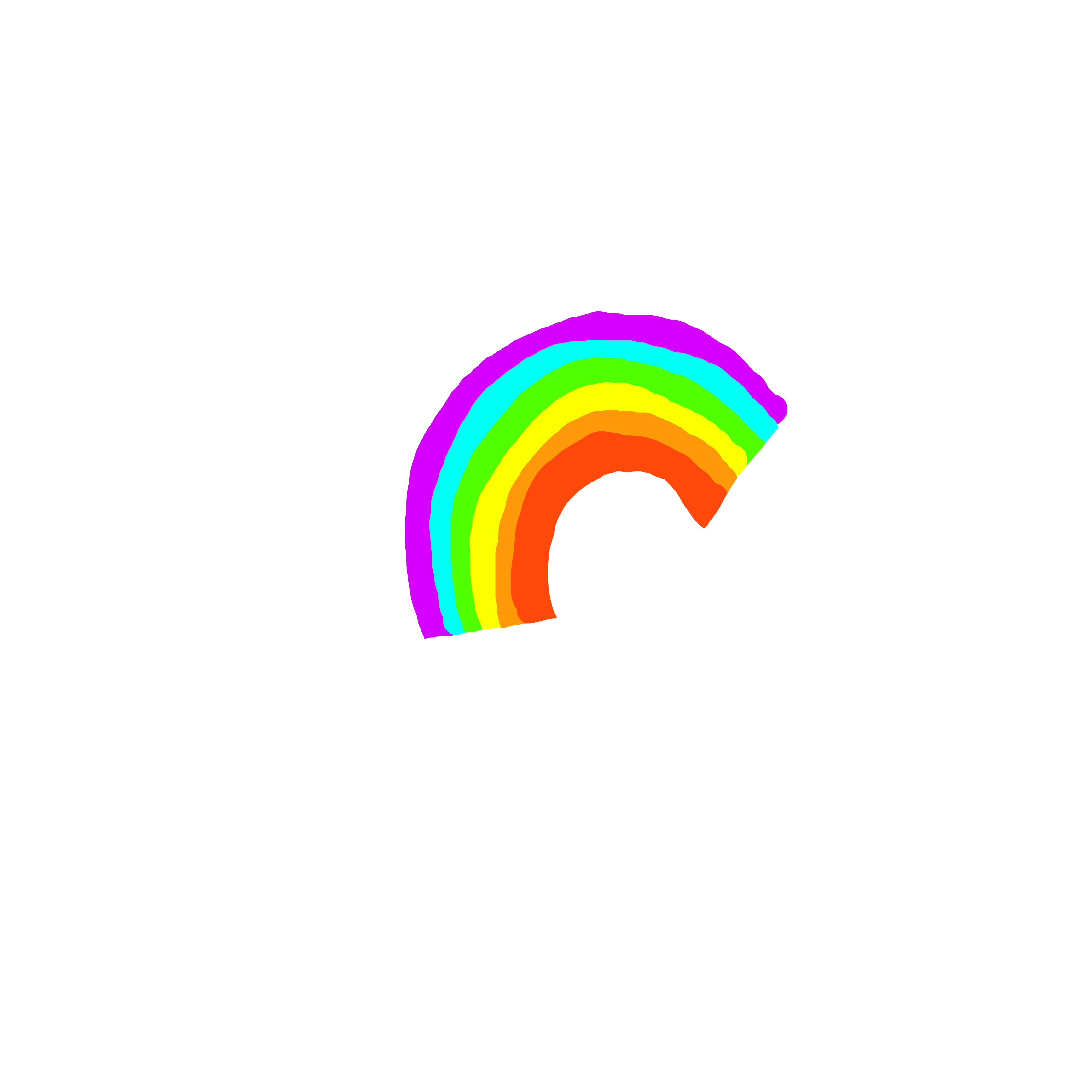 Rainbow Aesthetic Transparent PNG