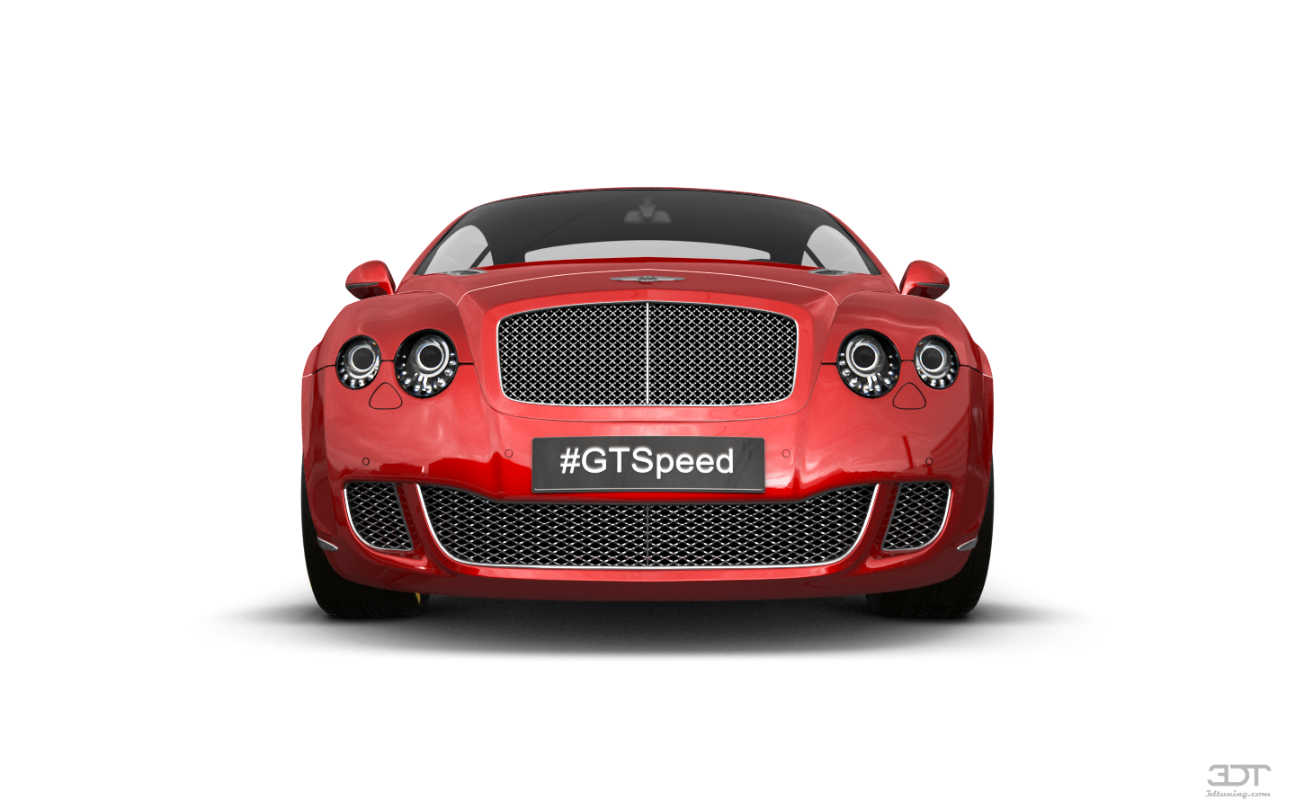 Red Bentley Transparent PNG