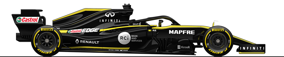 Renault RS19 Background PNG Image
