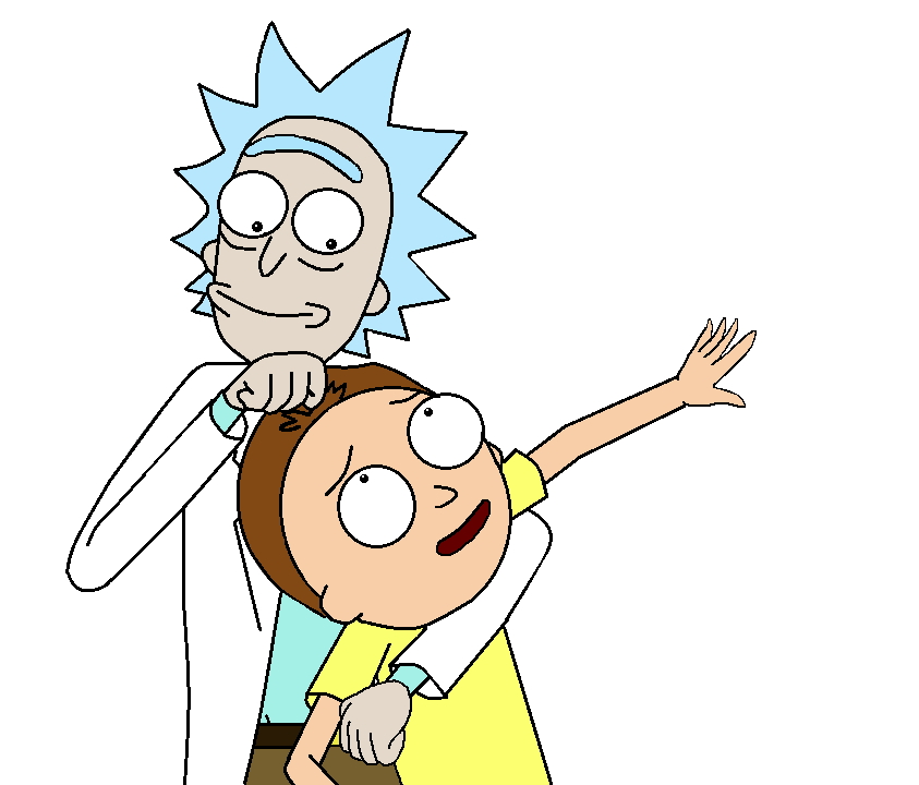 Rick And Monty PNG Photo Image
