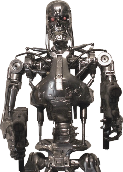 Robot Terminator PNG Background