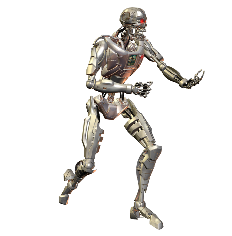 Robot Terminator PNG Clipart Background
