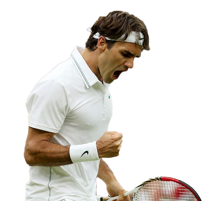 Roger Federer Transparent Background