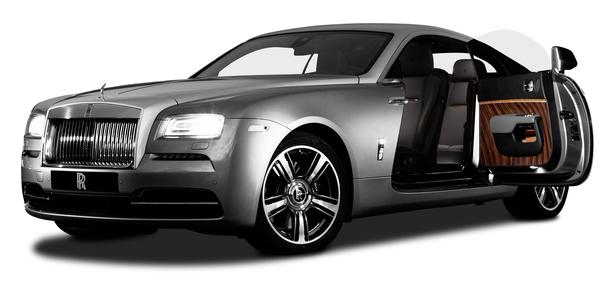 Rolls-Royce Wraith No Background