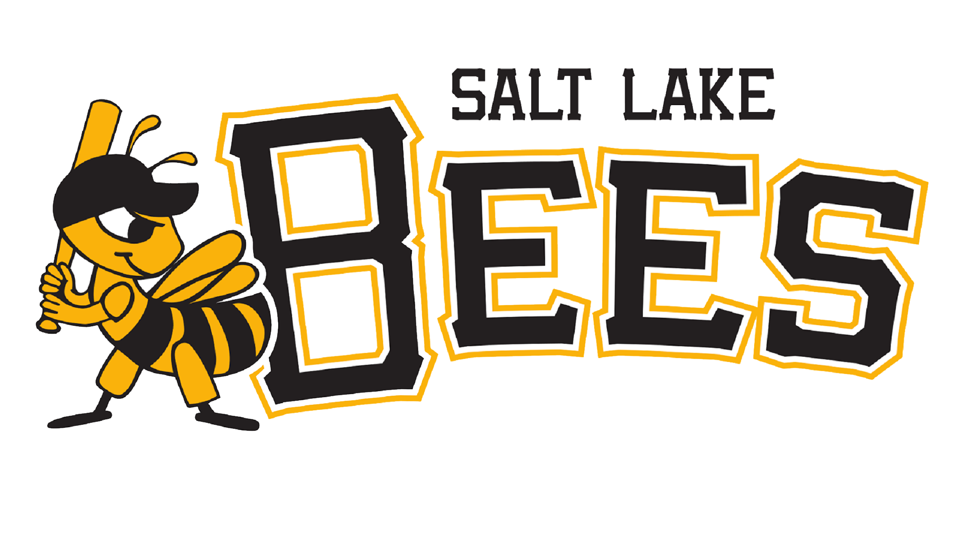 Salt Lake Bees Transparent Background