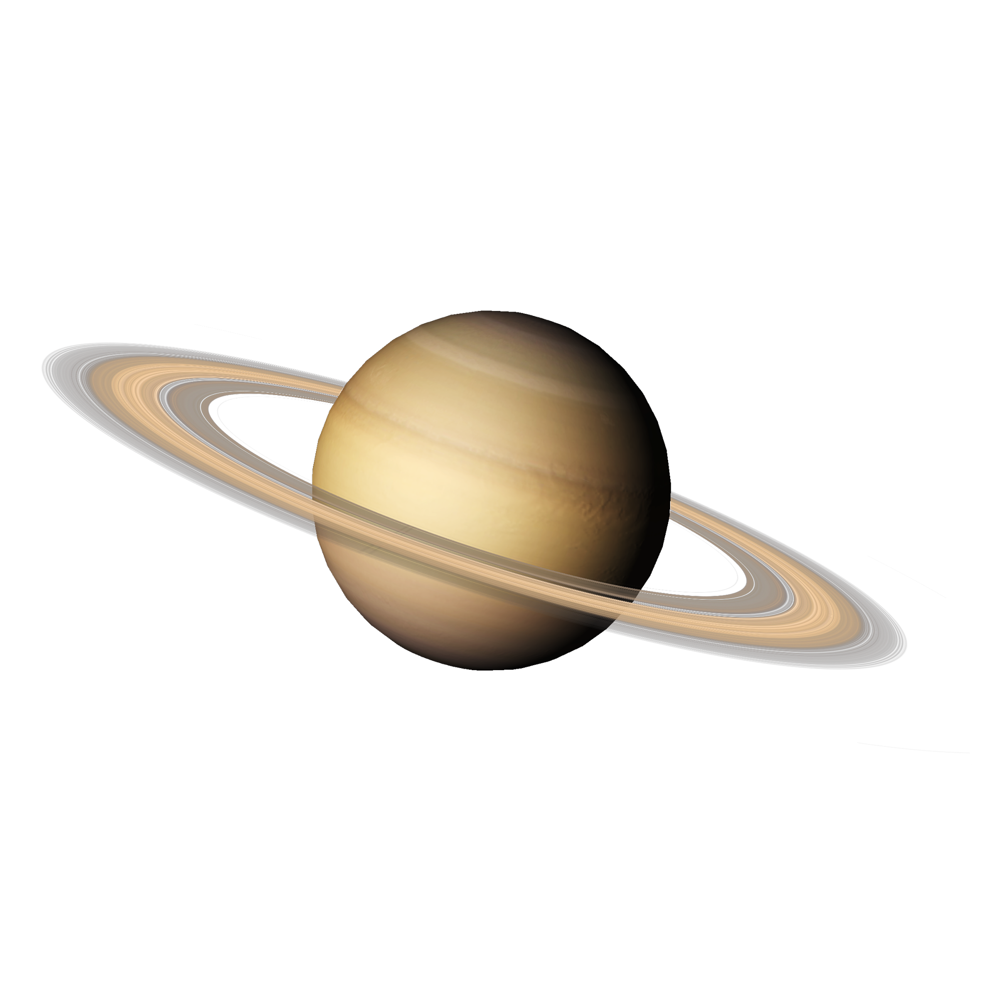Saturn PNG Clipart Background