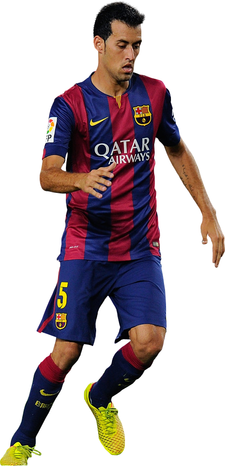 Sergio Busquets Background PNG Image