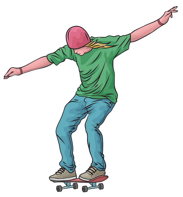 Skater Aesthetics Download Free PNG