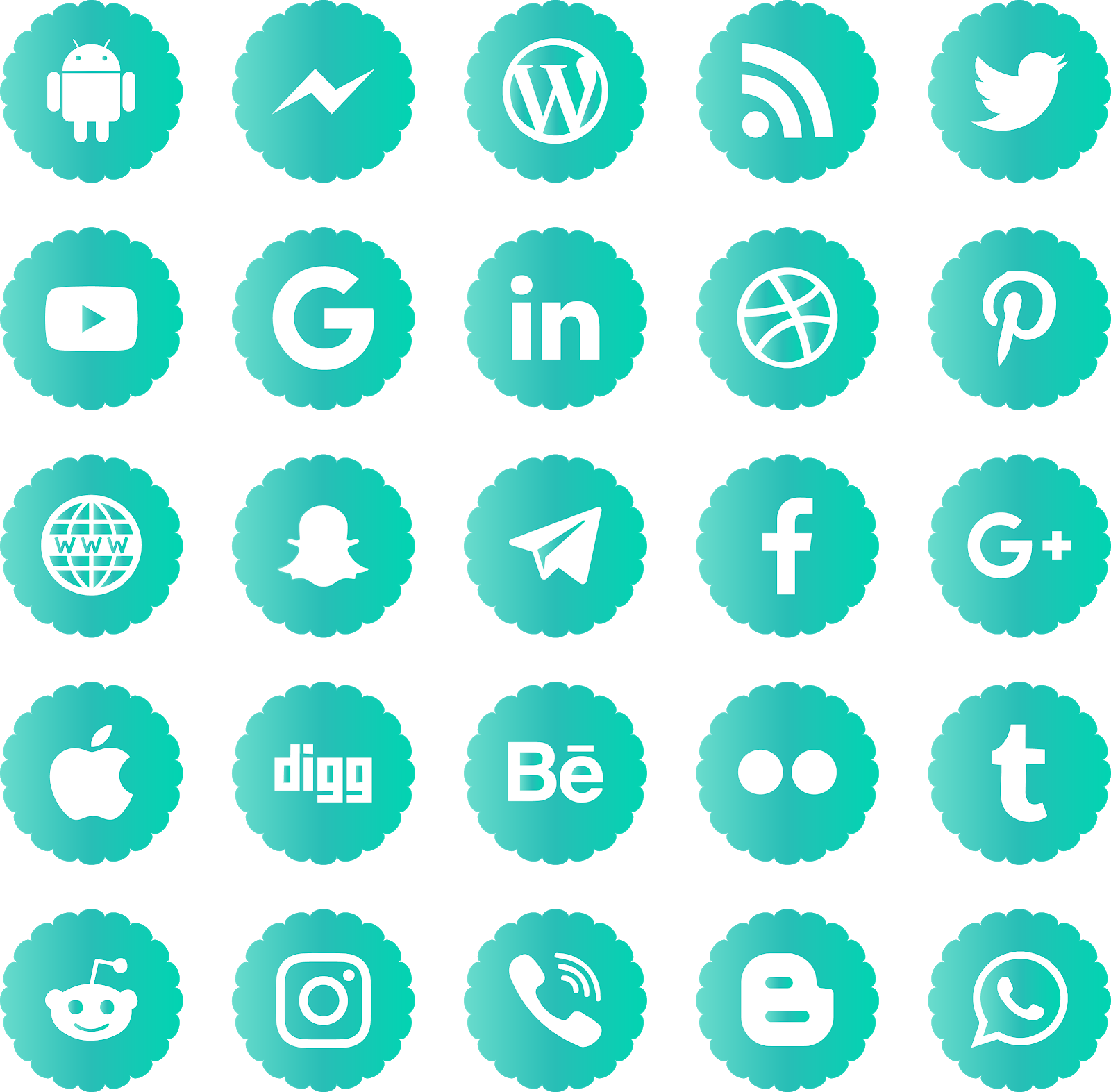 Social Network PNG Background