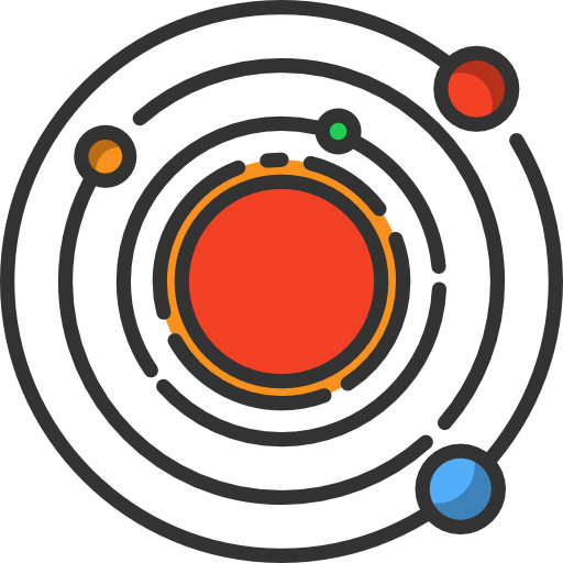 Solar System Background PNG Image