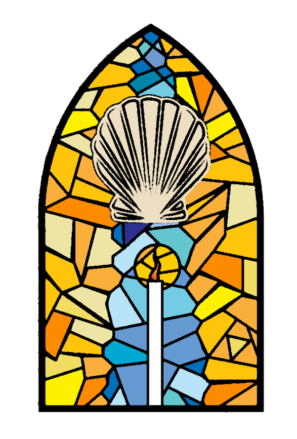 Stained Glass Art Background PNG Image