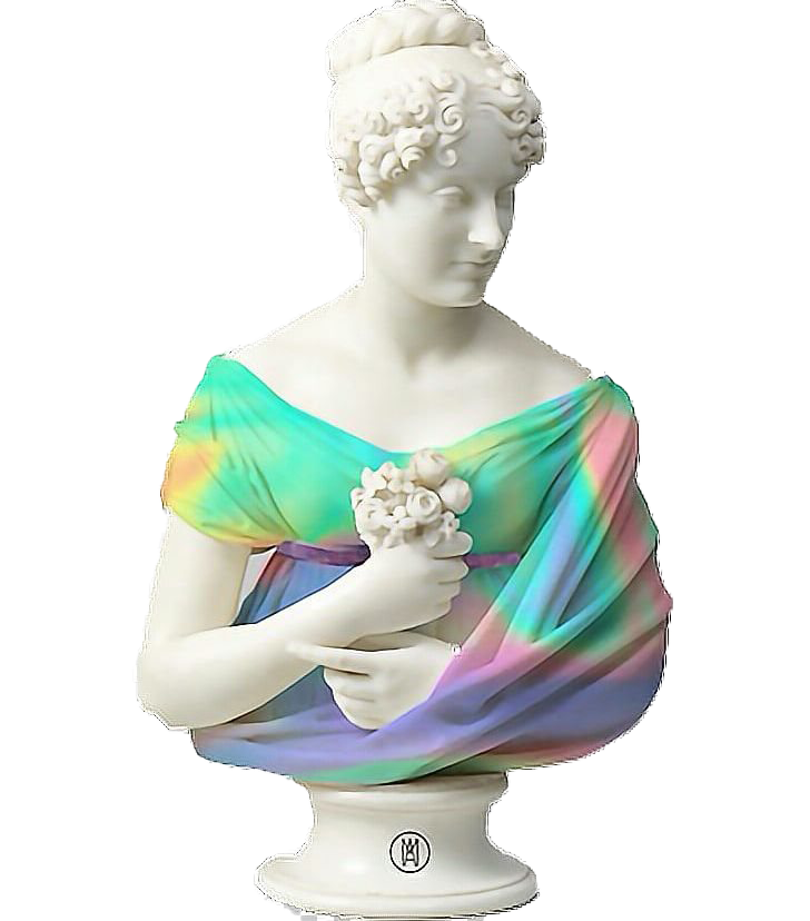 Statue Aesthetic PNG Background