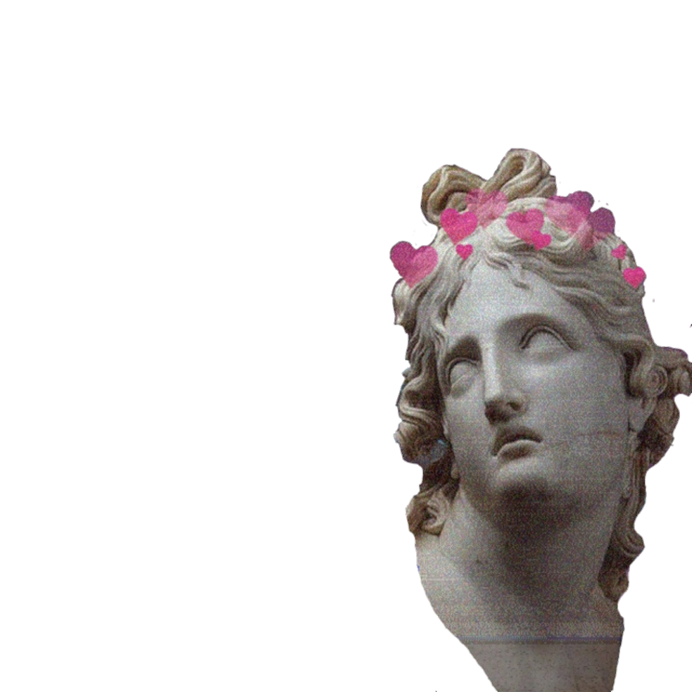 Statue Aesthetic PNG Clipart Background