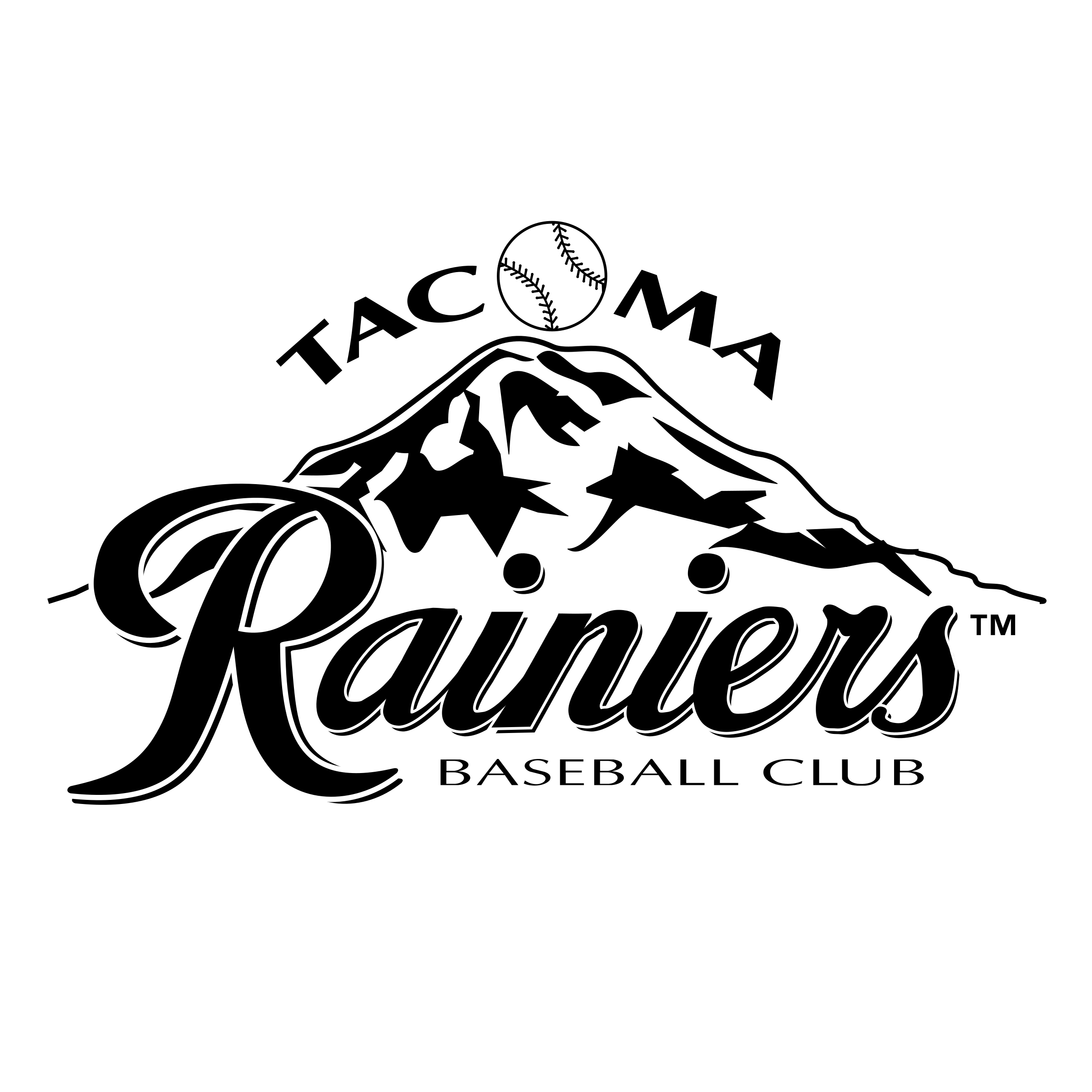 Tacoma Rainiers PNG Clipart Background