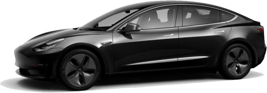 Tesla Model 3 Background PNG Image