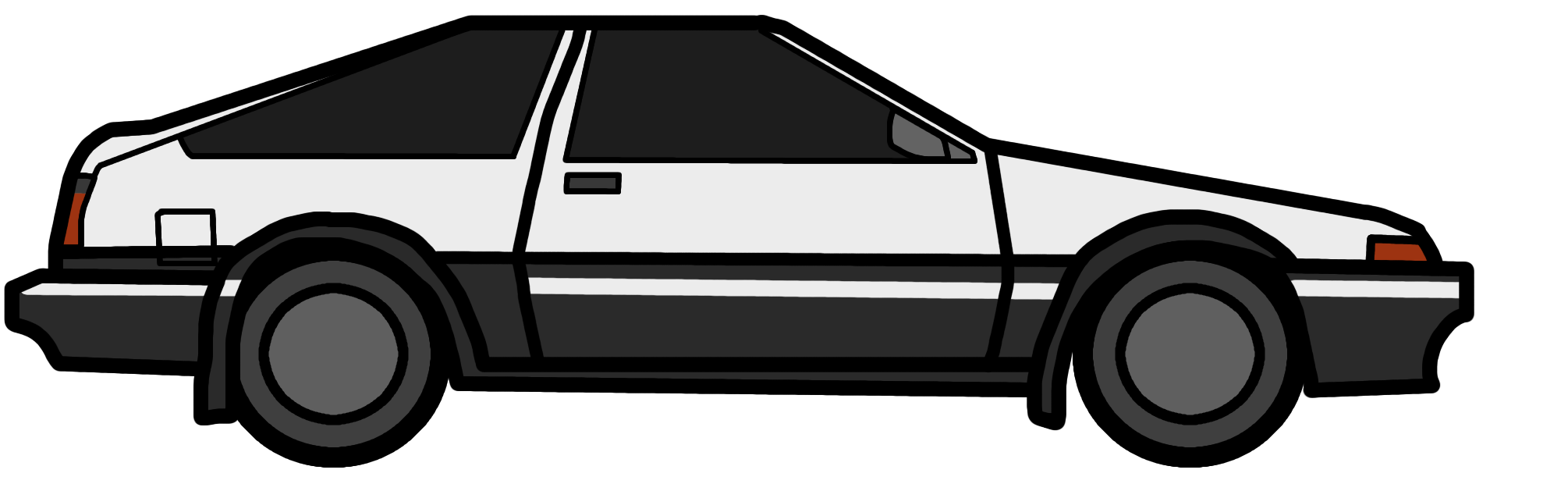Toyota AE86 Transparent File