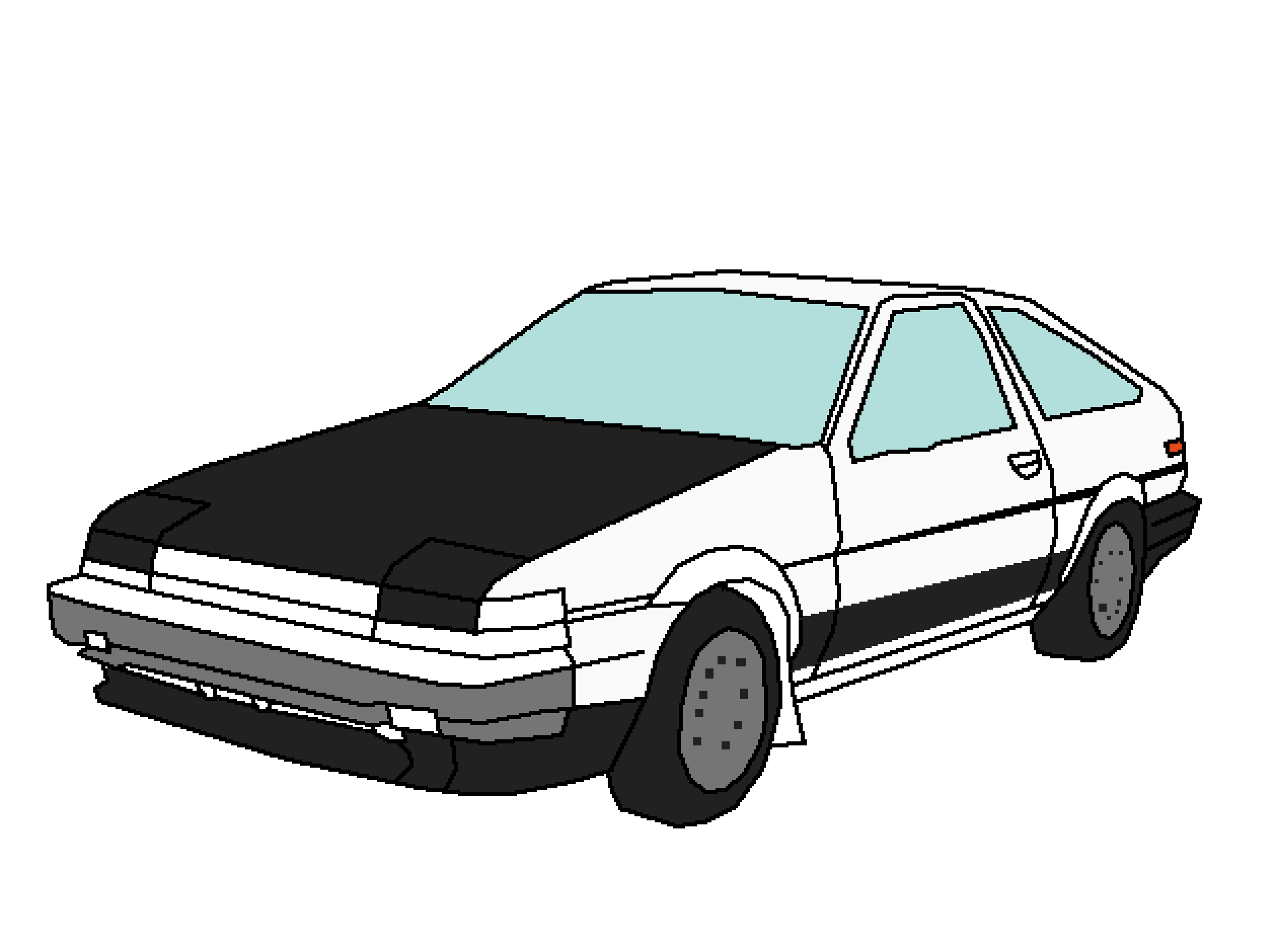 Toyota AE86 Transparent Free PNG