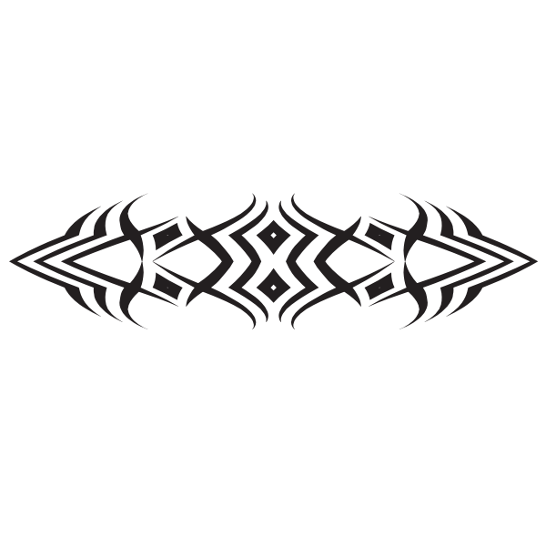 Tribal Art Background PNG Image