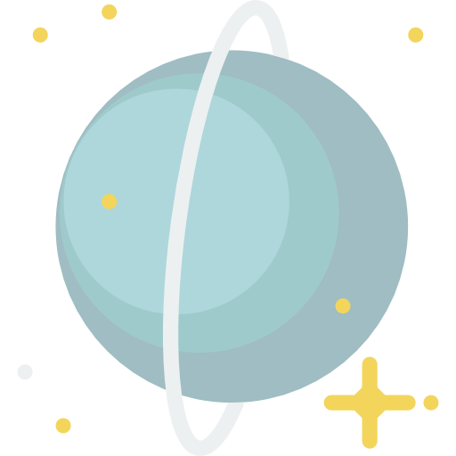 Uranus transparente Bilder