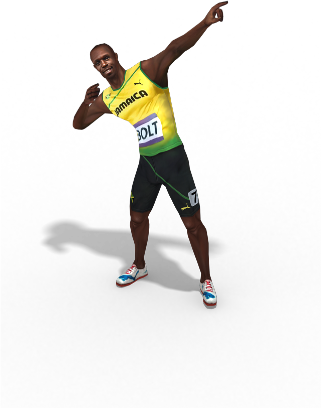 Usain Bolt Transparent Image