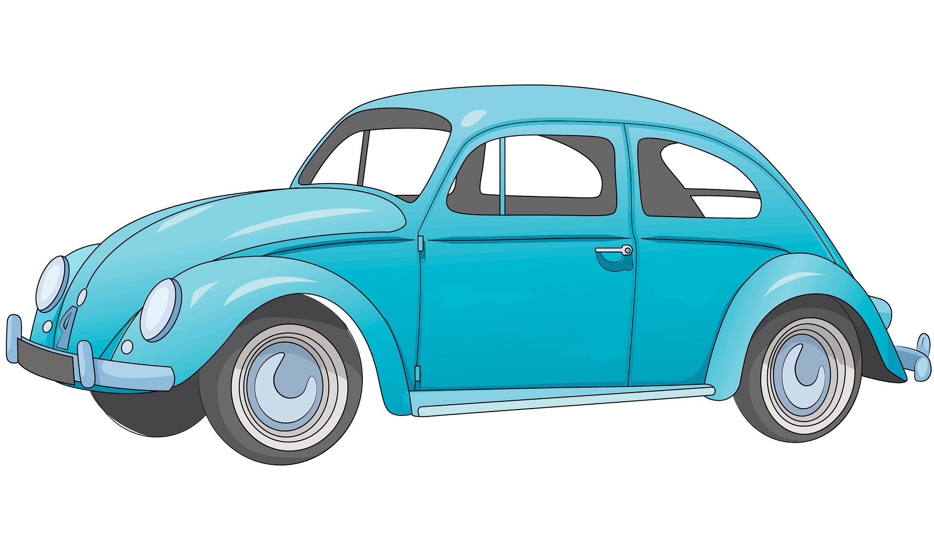 Volkswagen Beetle Background PNG
