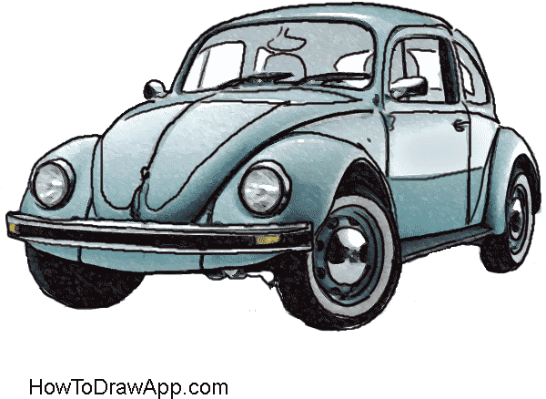 Volkswagen Beetle PNG Clipart Background