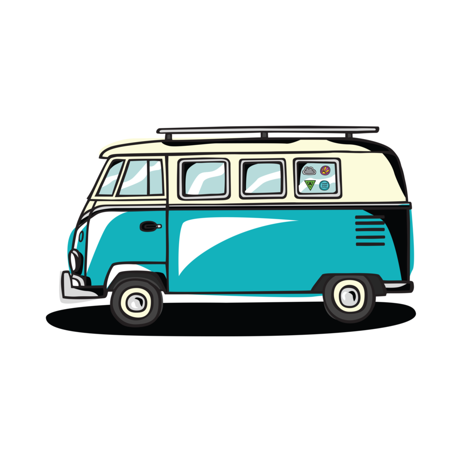 Volkswagen Bus PNG Free File Download