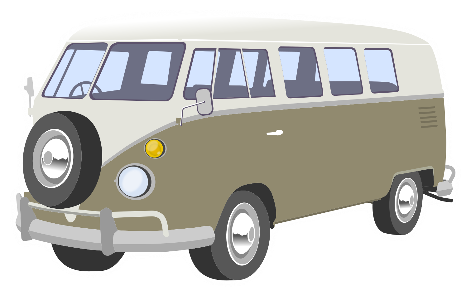 Volkswagen Bus PNG HD Quality