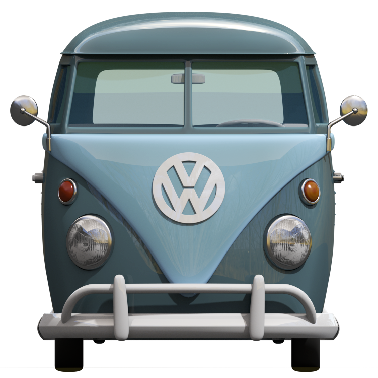 Volkswagen Bus PNG Photo Image