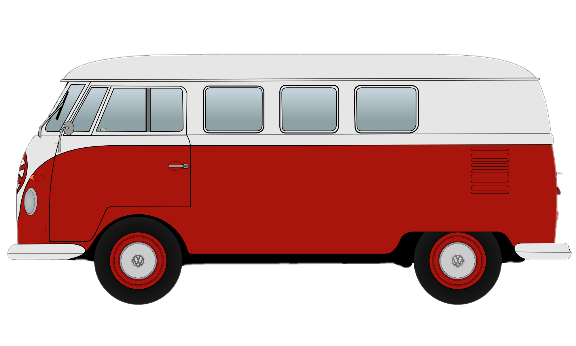 Volkswagen Bus PNG Photos