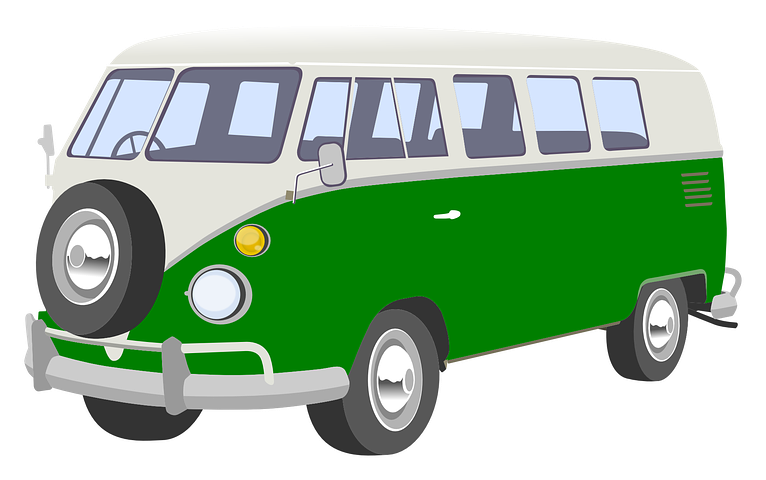 Volkswagen Bus PNG Pic Background