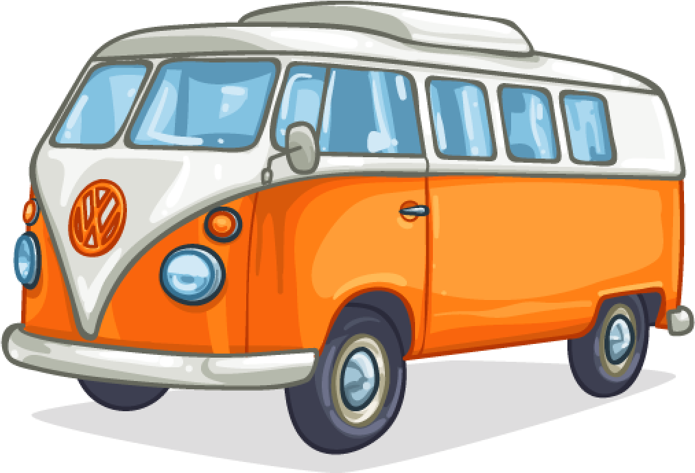 Volkswagen Bus Transparent Background