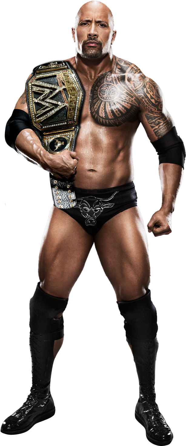 WWE The Rock PNG HD Quality